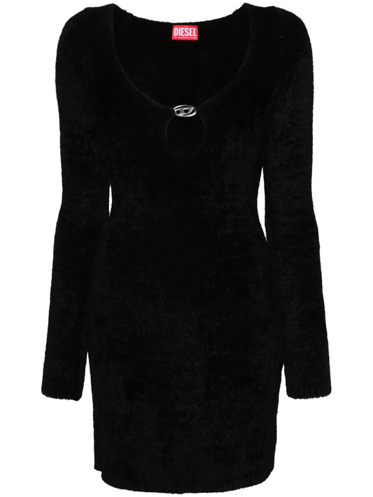 M-Coleen Logo-Plaque Dress
