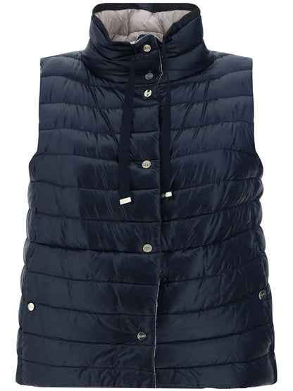 Reversible Feather-Down Gilet