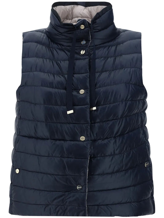 Reversible Feather-Down Gilet