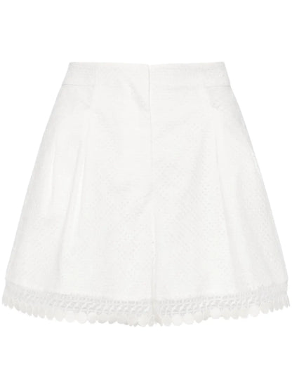 Plenteous Openwork Shorts