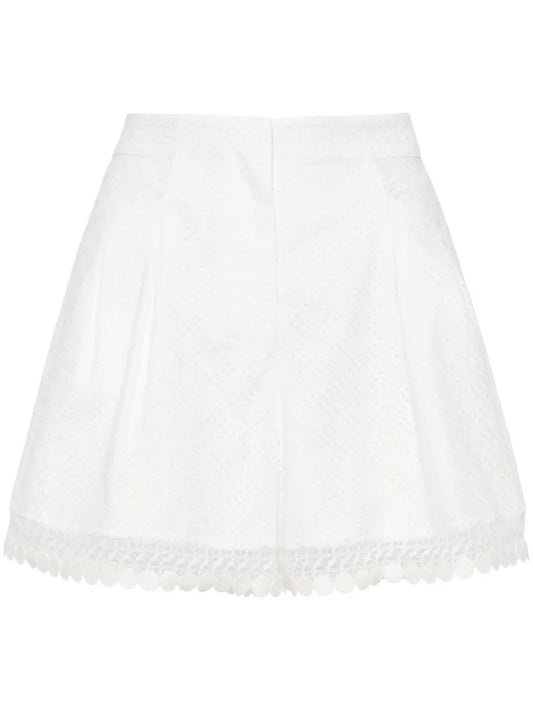 Plenteous Openwork Shorts