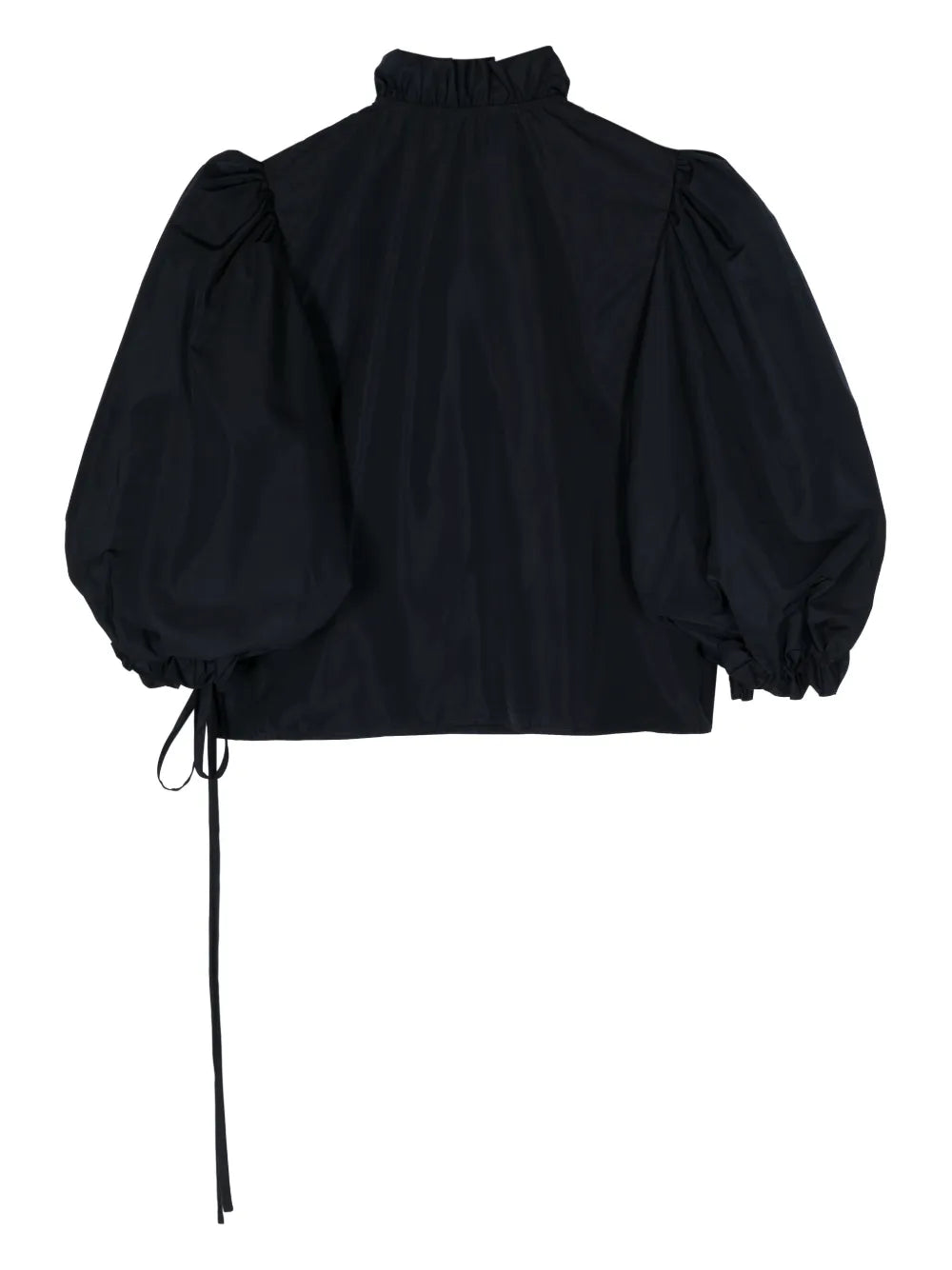 Luna Ruffled Wrap Blouse