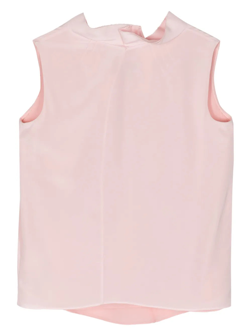Floral-Print Silk Vest
