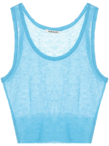 Sheer Knitted Tank Top