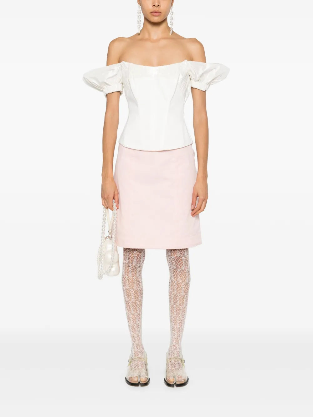 Paloma Off-Shoulder Corset Top