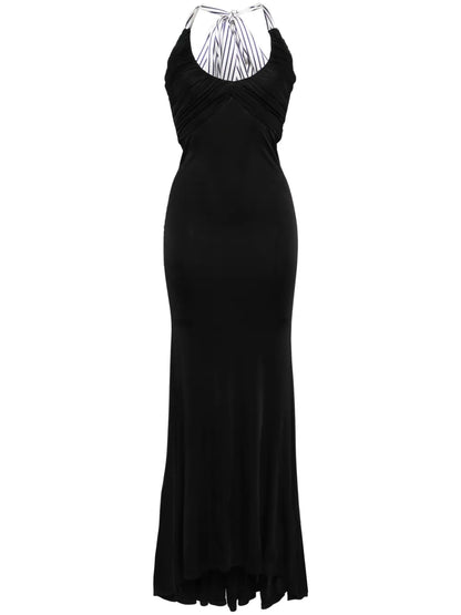 Misty Satin Maxi Dress