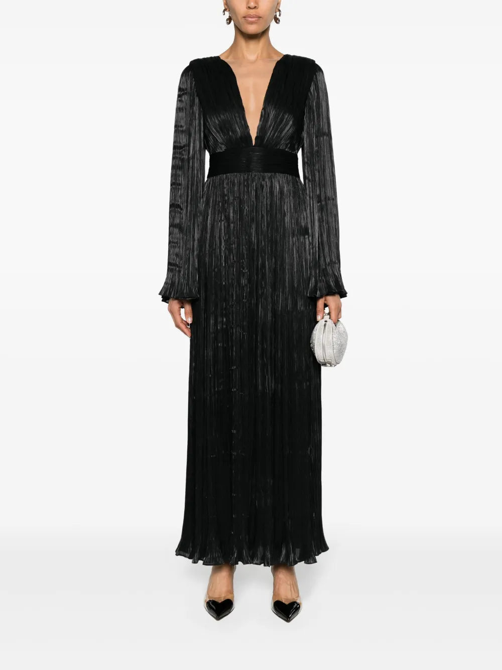 Eva Plissé Maxi Dress