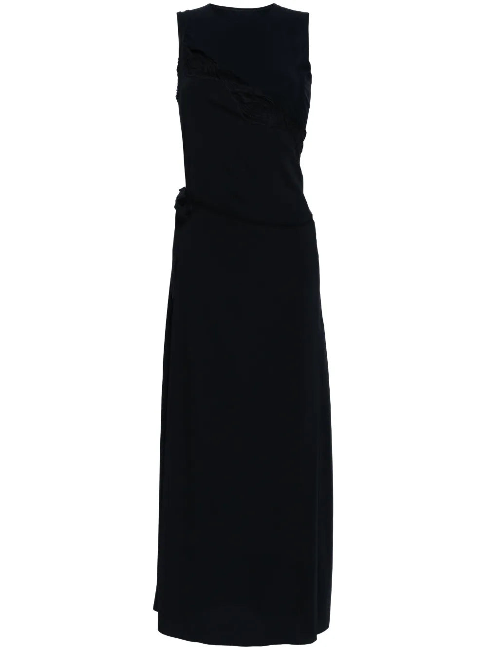 Lace-Detail Maxi Dress