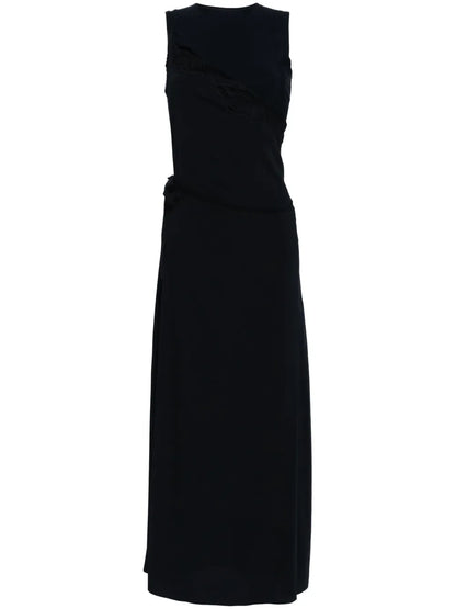 Lace-Detail Maxi Dress