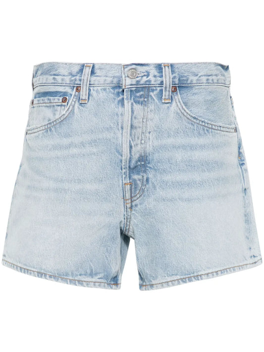Parker Wide-Leg Mini Shorts