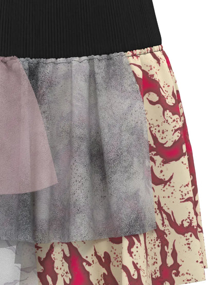 Cristina Layered Miniskirt