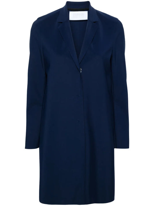 Single-Breasted Scuba Coat
