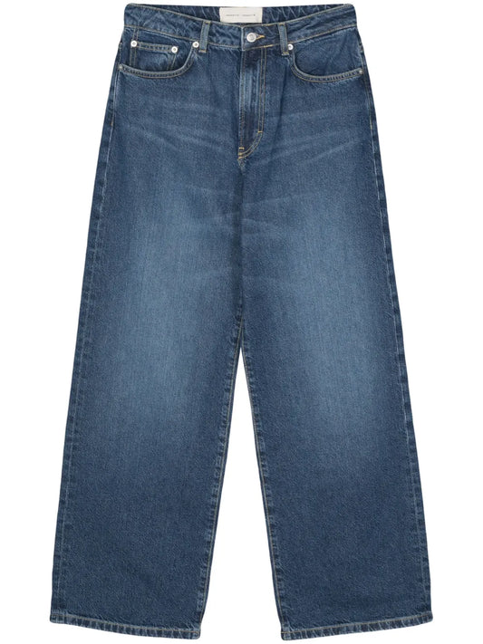 Belem Mid-Rise Wide-Leg Jeans