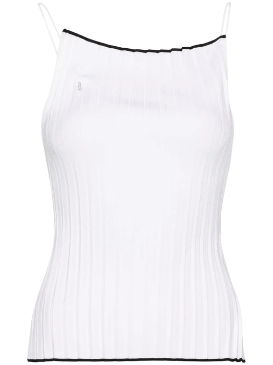 Plissé-Effect Top