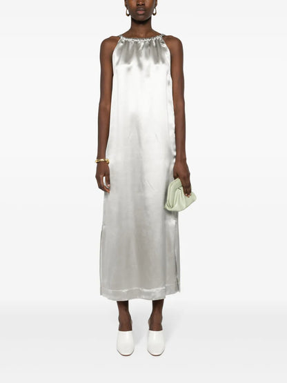 Morene Metallic Maxi Dress