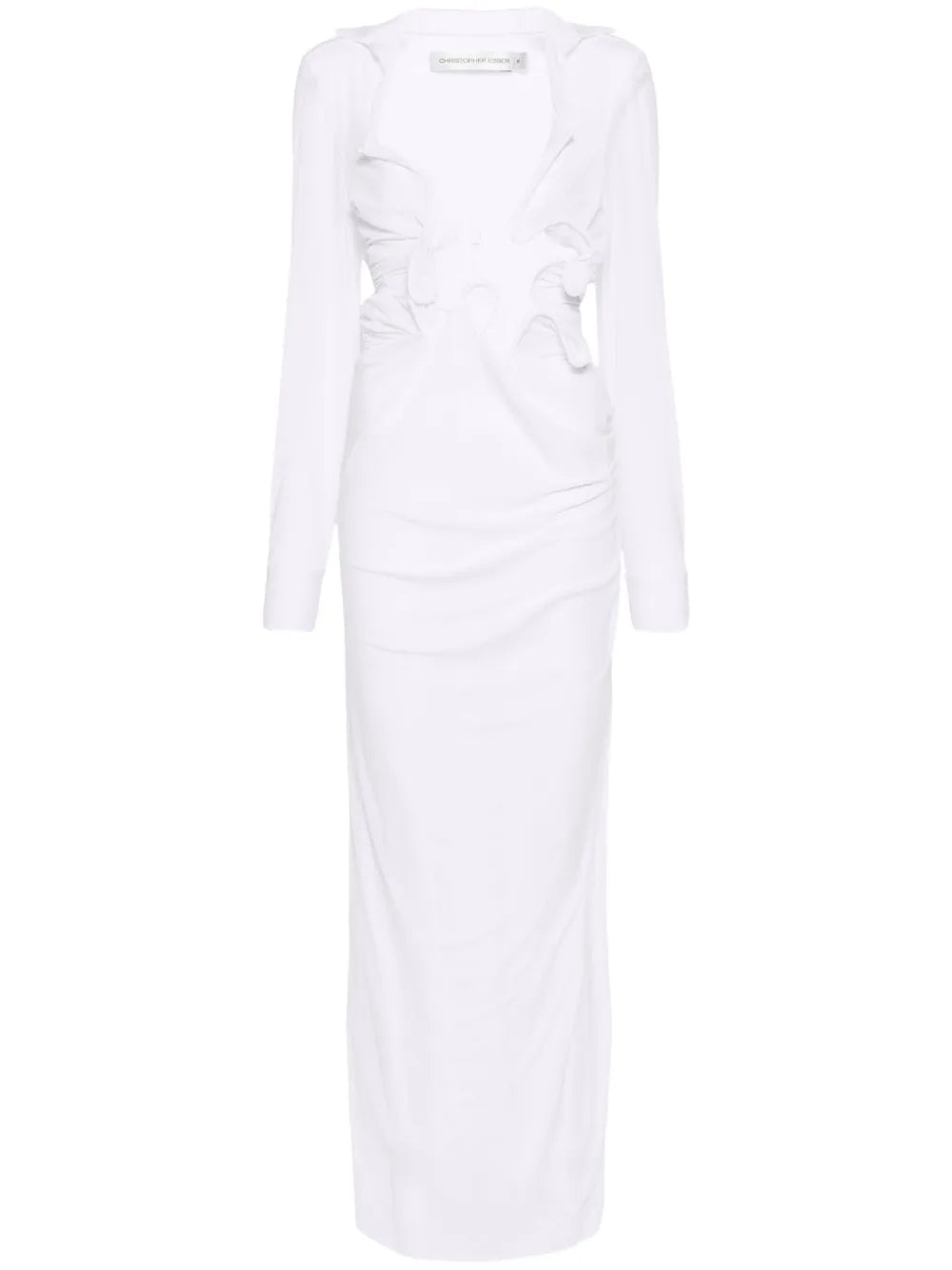 Venus Plunging Maxi Dress