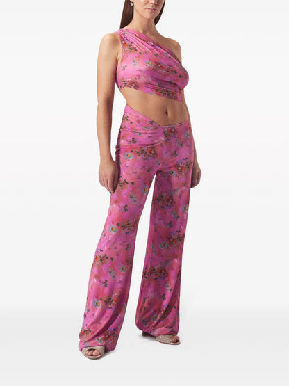 Glam Sere Floral-Print Jumpsuit