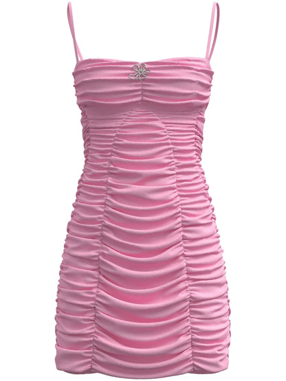 Elena Ruched Minidress