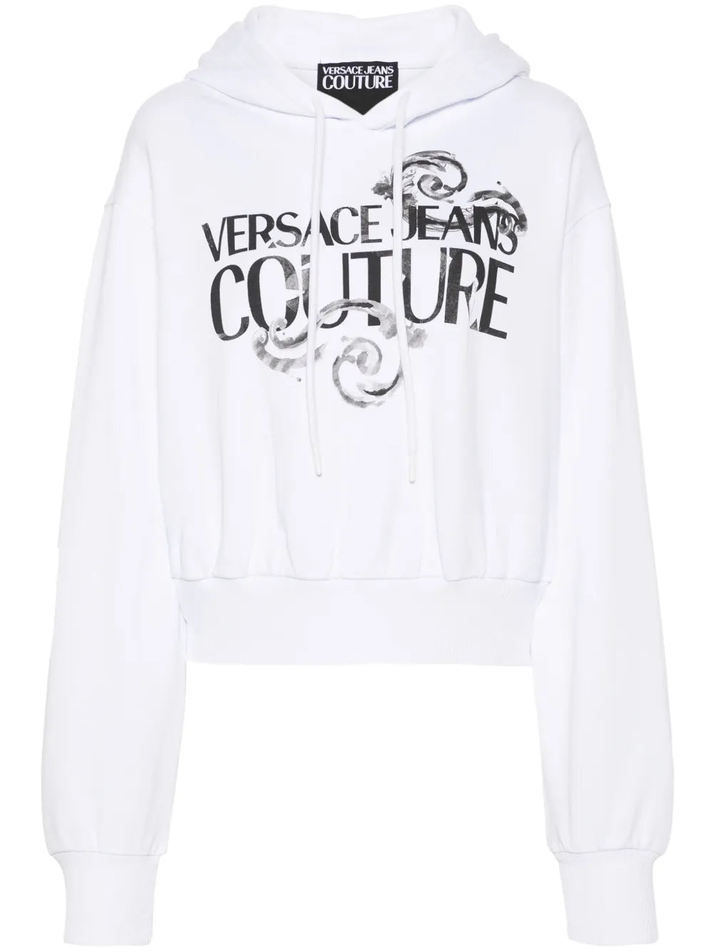 Watercolour Couture-Logo Hoodie