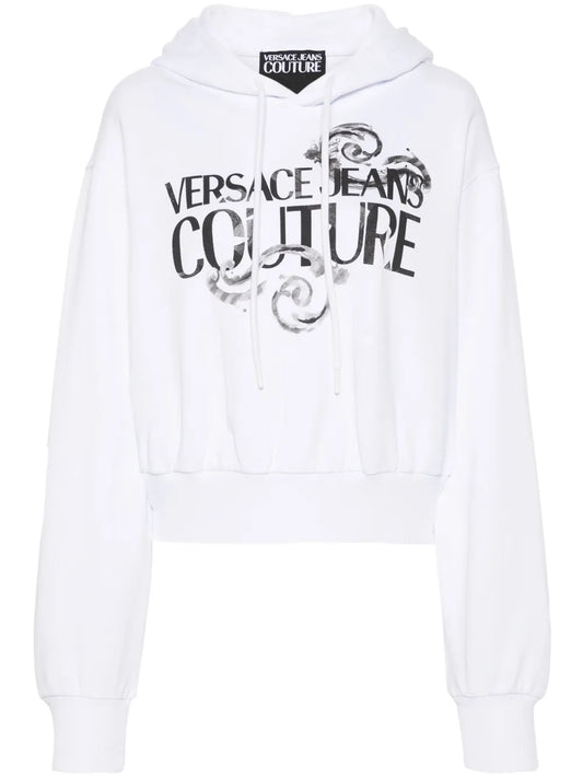 Watercolour Couture-Logo Hoodie