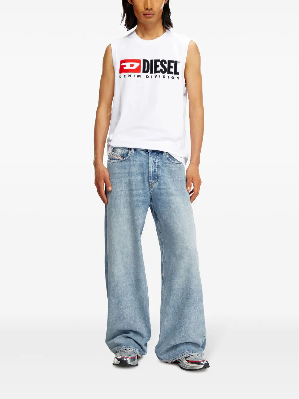 1996 D-Sire 09H57 Mid-Rise Wide-Leg Jeans