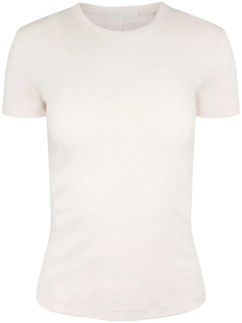 Shrunken Ribbed-Knit Top