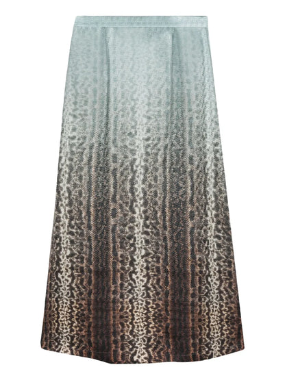 Ff Silk Pencil Skirt