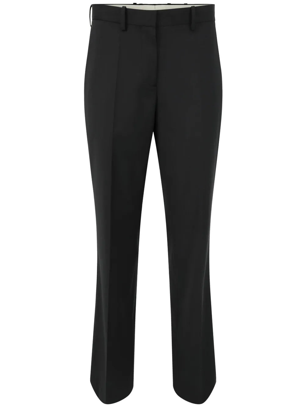 Straight-Leg Virgin Wool Trousers