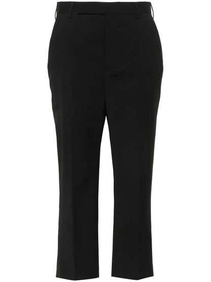 Pressed-Creased Tapered Trousers