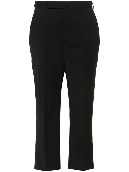 Pressed-Creased Tapered Trousers
