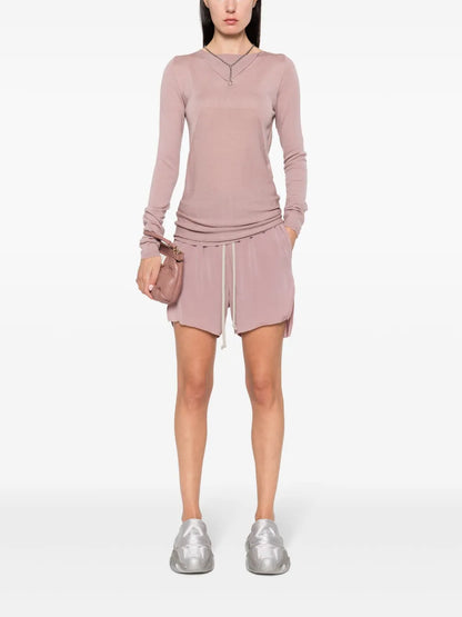 Drawstring Jersey Shorts