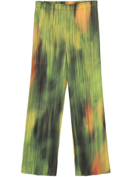 Turnip Spinach Plissé Trousers