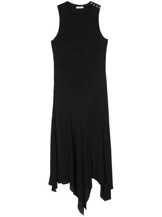 Crepe Maxi Dress