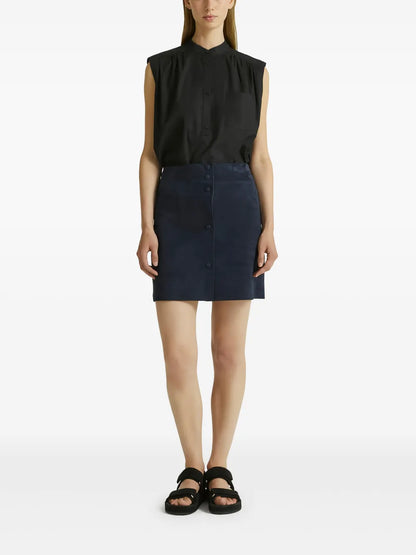 Suede Skirt