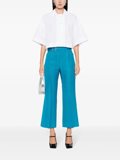 Wave Cropped Shirt