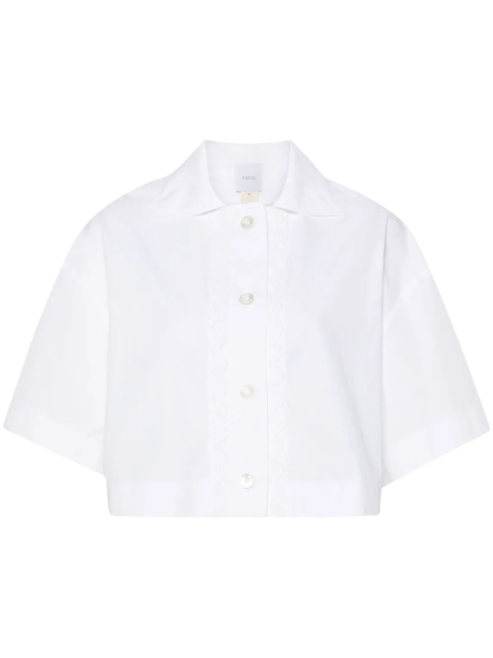 Wave Cropped Shirt