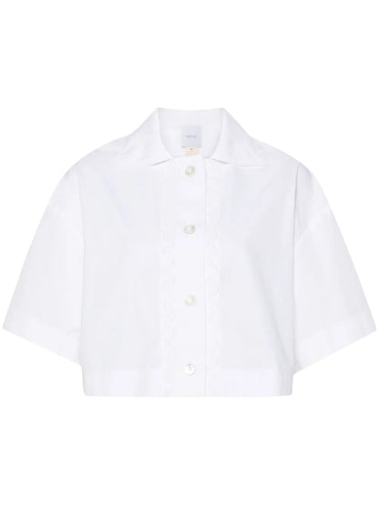 Wave Cropped Shirt