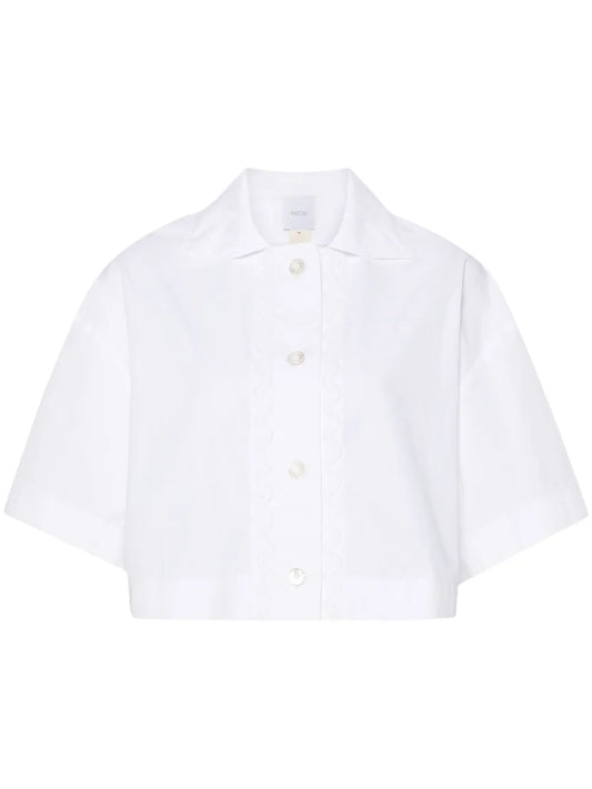 Wave Cropped Shirt