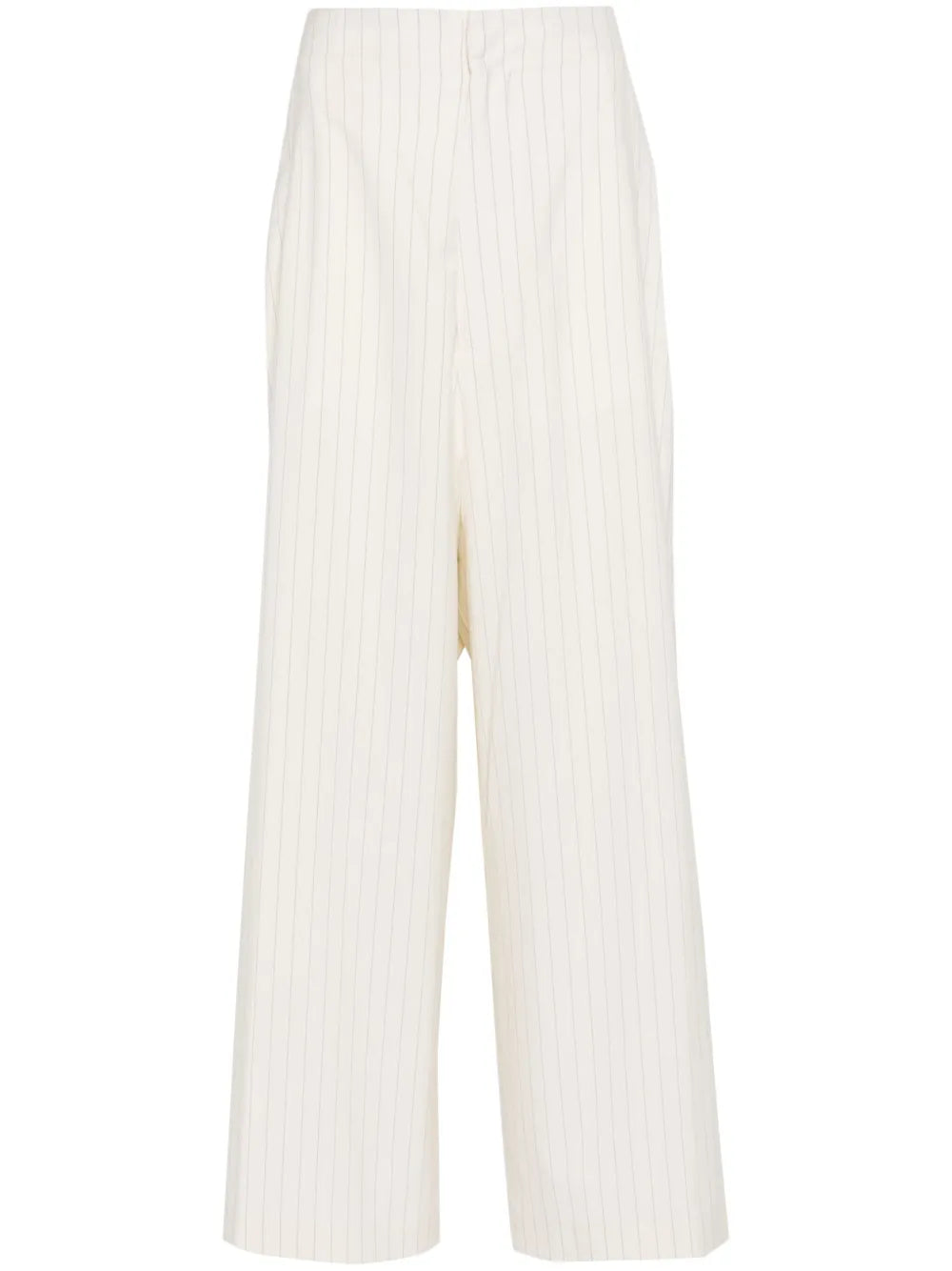 Pinstriped Palazzo Pants