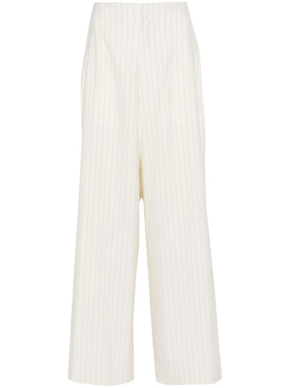 Pinstriped Palazzo Pants