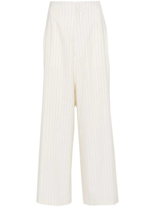 Pinstriped Palazzo Pants