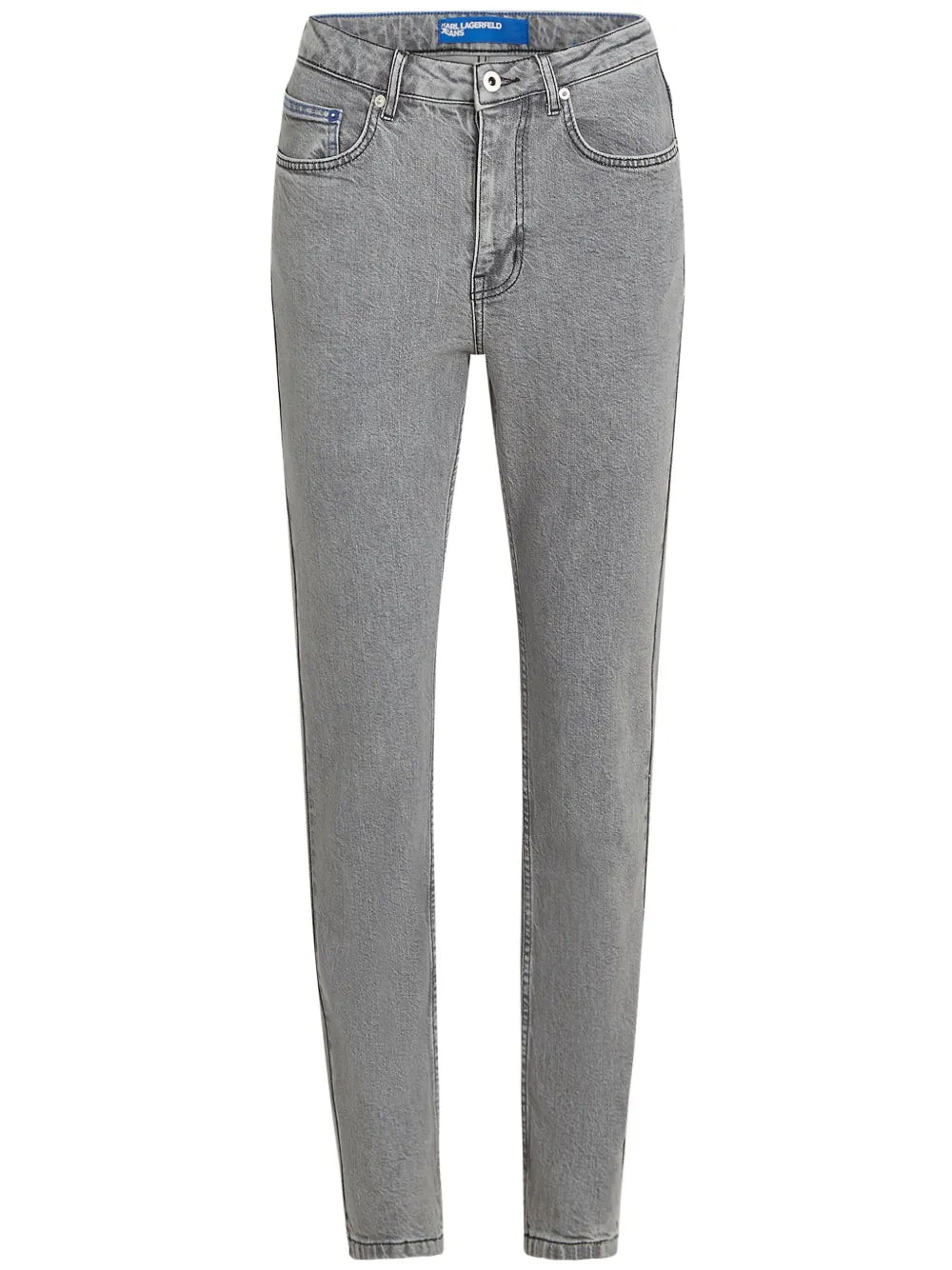 High-Rise Tapered Jeans