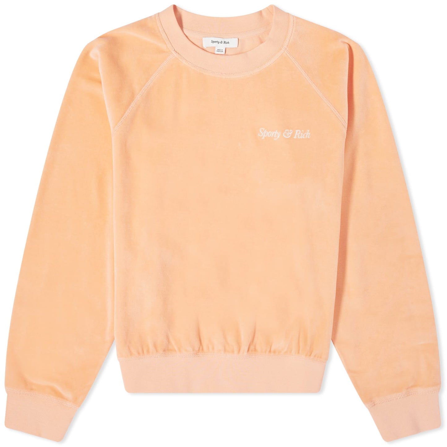 Italic Logo Raglan Crew Sweat