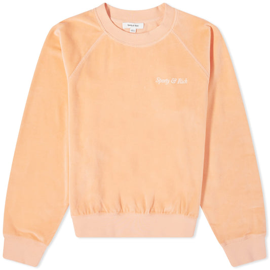 Italic Logo Raglan Crew Sweat