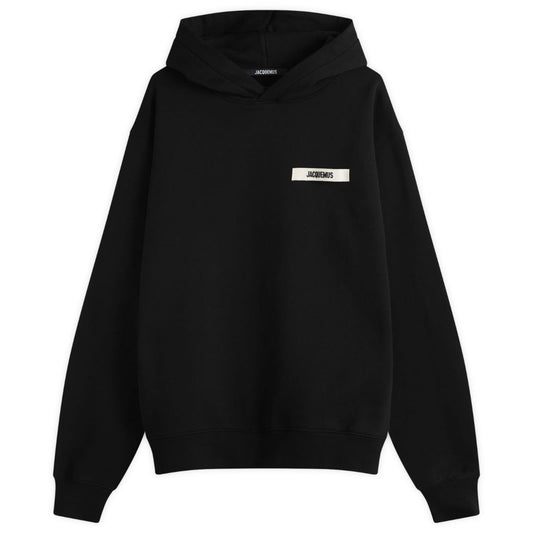 Gros Grain Logo Hoodie