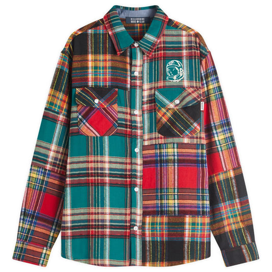 Patchwork Check Shirt