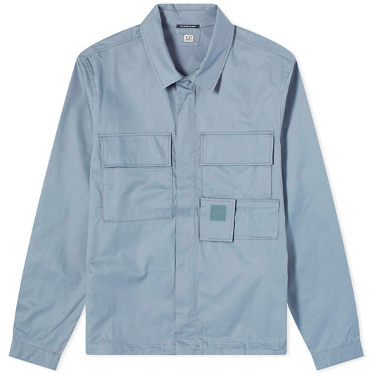 Metropolis Gabardine Pockets Overshirt