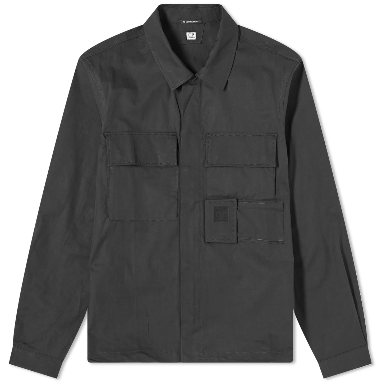 Metropolis Gabardine Pockets Overshirt