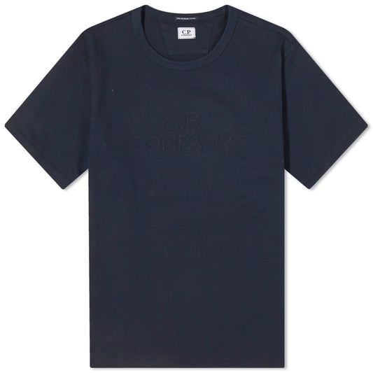 30/2 Mercerized Jersey Twisted Logo T-Shirt