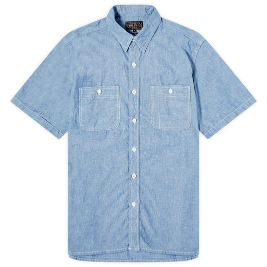 Short Sleeve Chambray Work Shirt